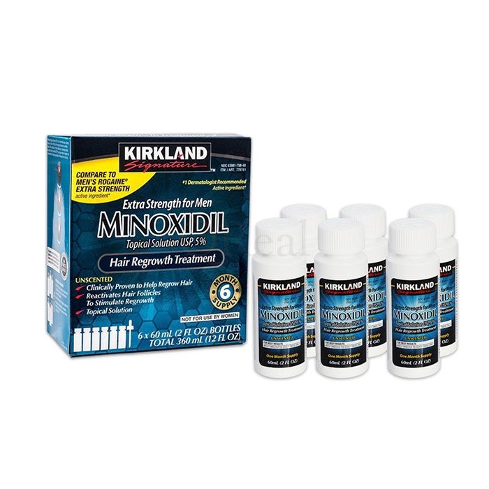 Minoxidil - средство для роста волос головы и бороды в Новосибирске